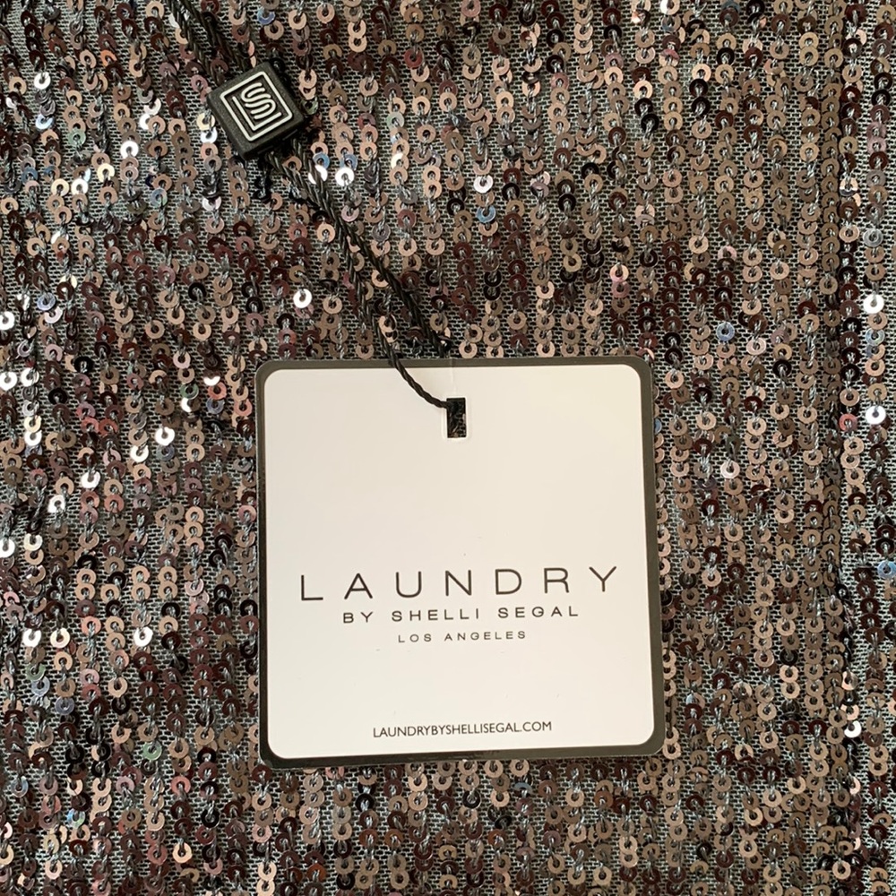 LAUNDRY BY SHELLI SEGAL women’s sequin dress. - Picture 6 of 7